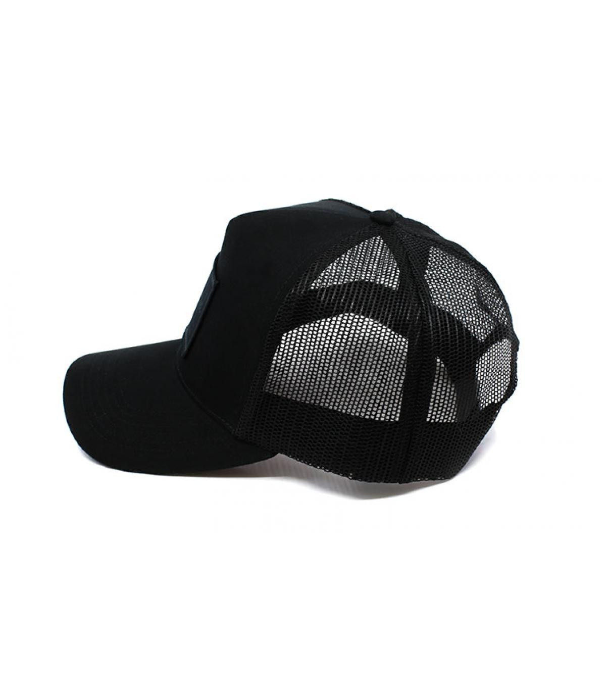Herschel trucker Herschel zwarte patch Herschel trucker Herschel zwarte patch